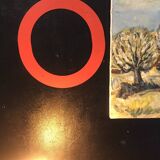 Large vintage metal letters