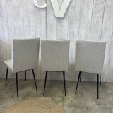Trio of vintage chairs