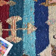 Carpet Moroccan boucherouite 145x185cm