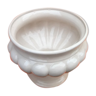 Pot-on-foot cache Ceramic Made in Italy Height: 180mm
