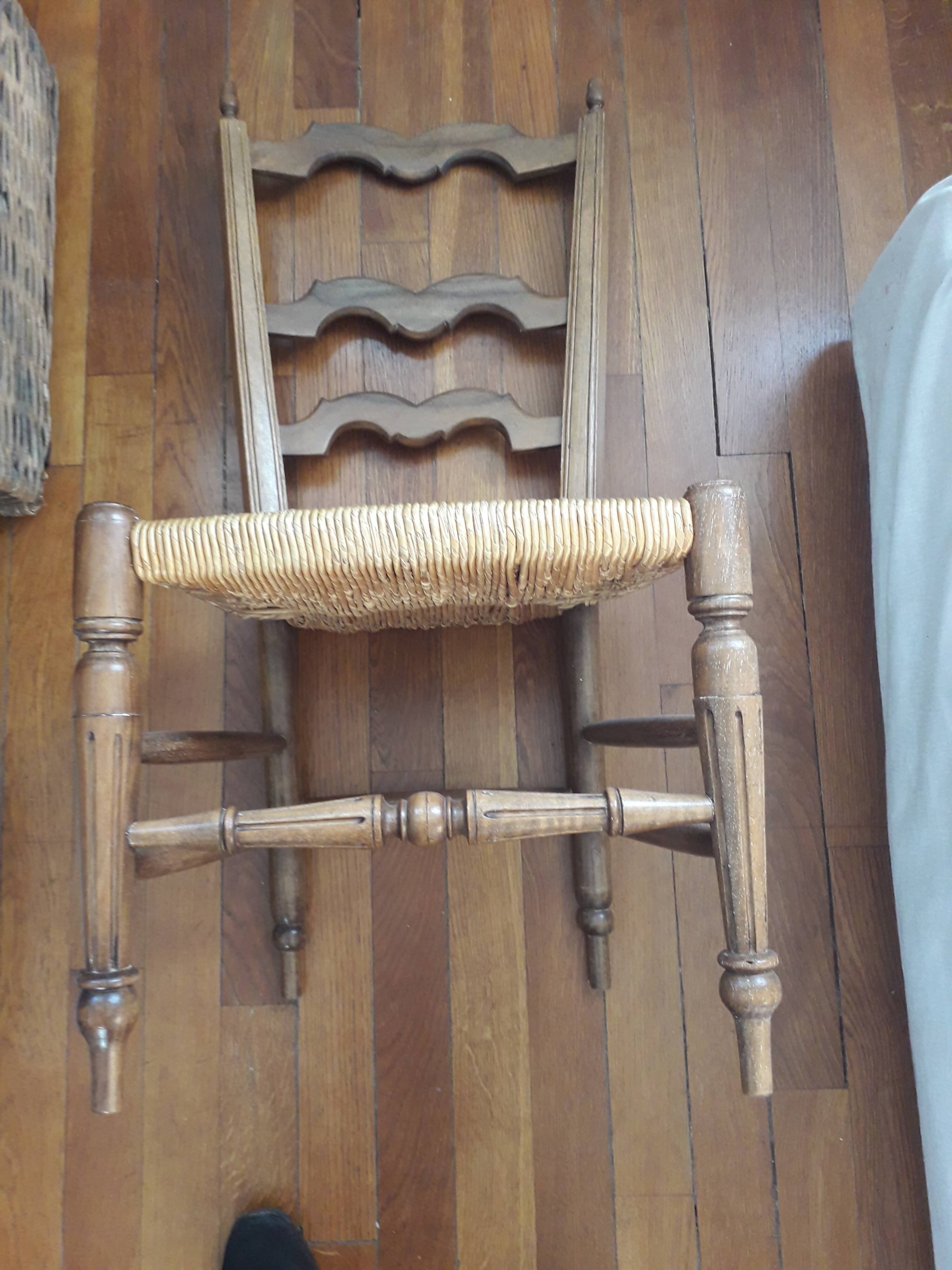 Old nurse's chair