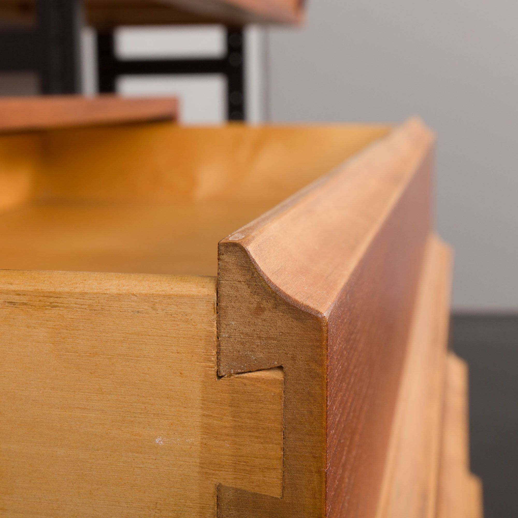 Scandinavian freestanding teak shelving unit by Ollie Borg for Asko Finland, Denmark, 1960s