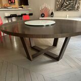 Maxalto Xilos round table diameter 1780 grey oak