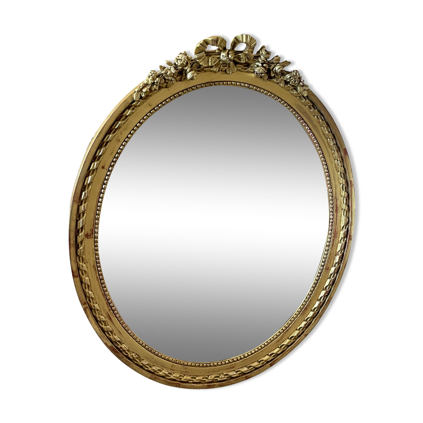 Classic gilded wood mirror