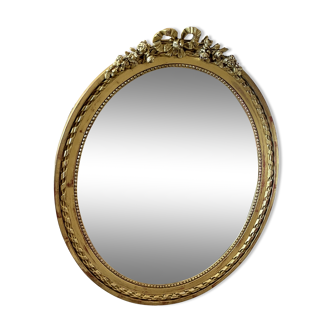 Classic gilded wood mirror