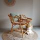 Wicker baby bassinet