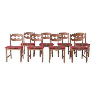 Oak dining chairs