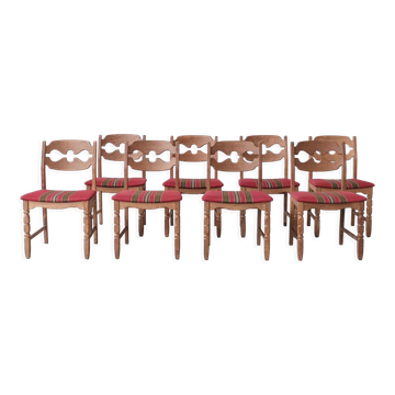 Oak dining chairs
