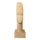 Sculpture tête de femme