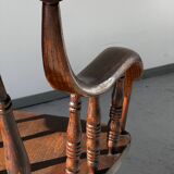 Fauteuil Windsor en bois tourné XXIXème