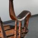Fauteuil Windsor en bois tourné XXIXème