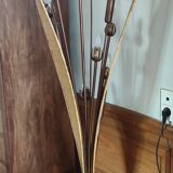 Vintage floor lamp model reeds