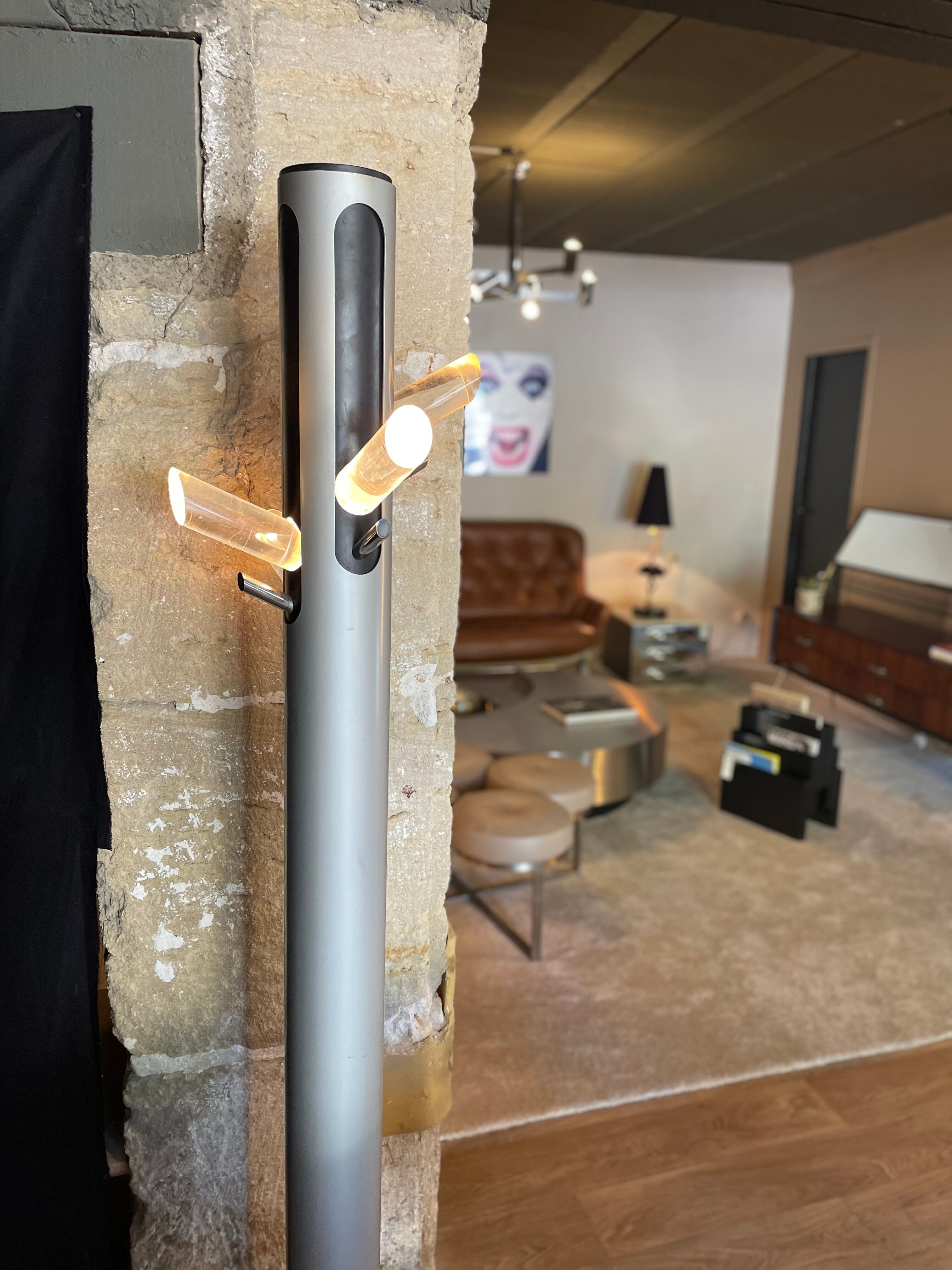 Porte-manteau lumineux modèle “Toti” Ponti années 70