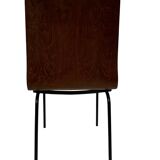 Vintage Friso Kramer for Auping 'Euroika' plywood dining chair, The Netherlands 1960's