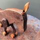 Jouet ancien cheval de bois