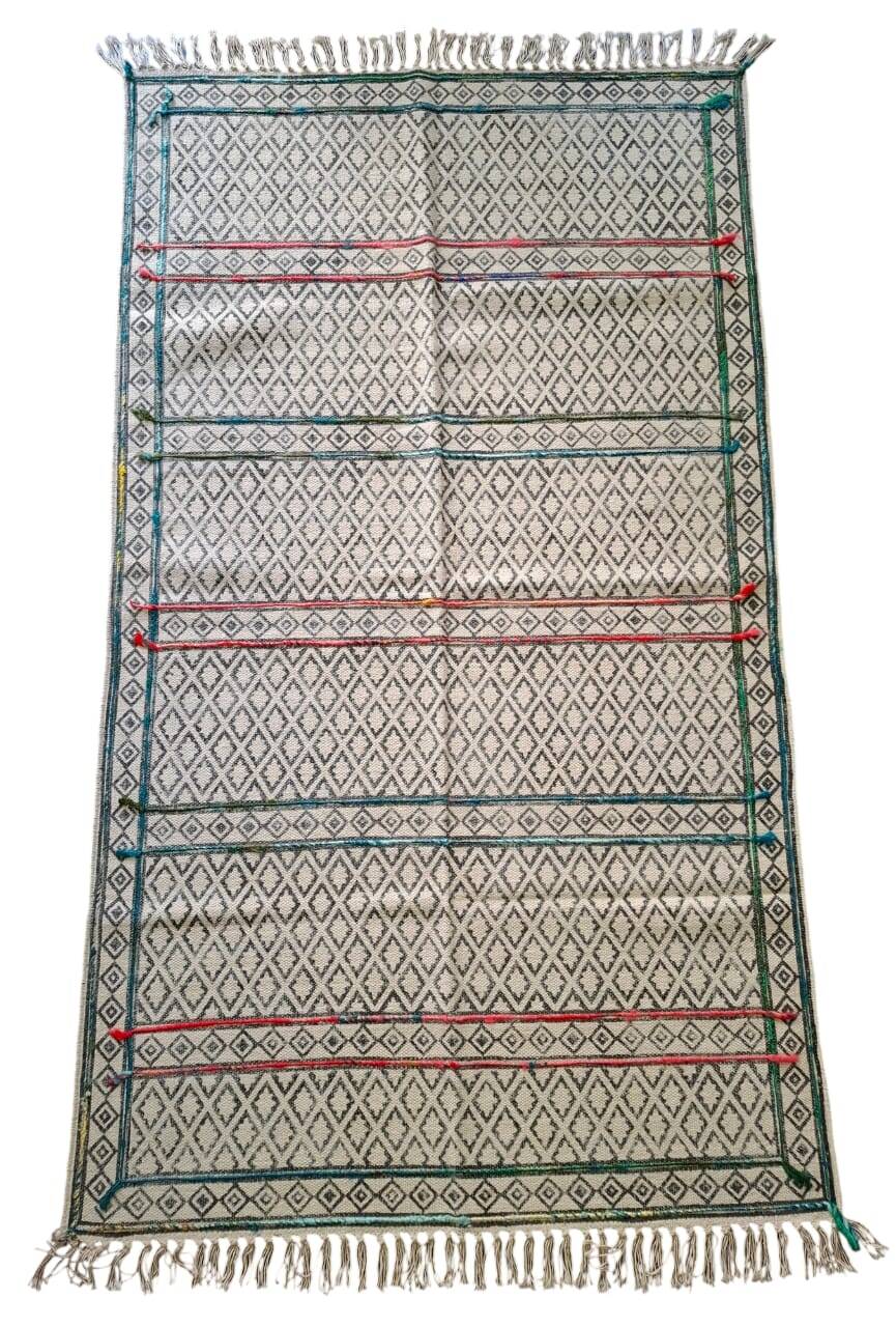 Tapis imprimé à la main