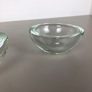 Murano glass shell bowls by Cenedese Italy, 1960