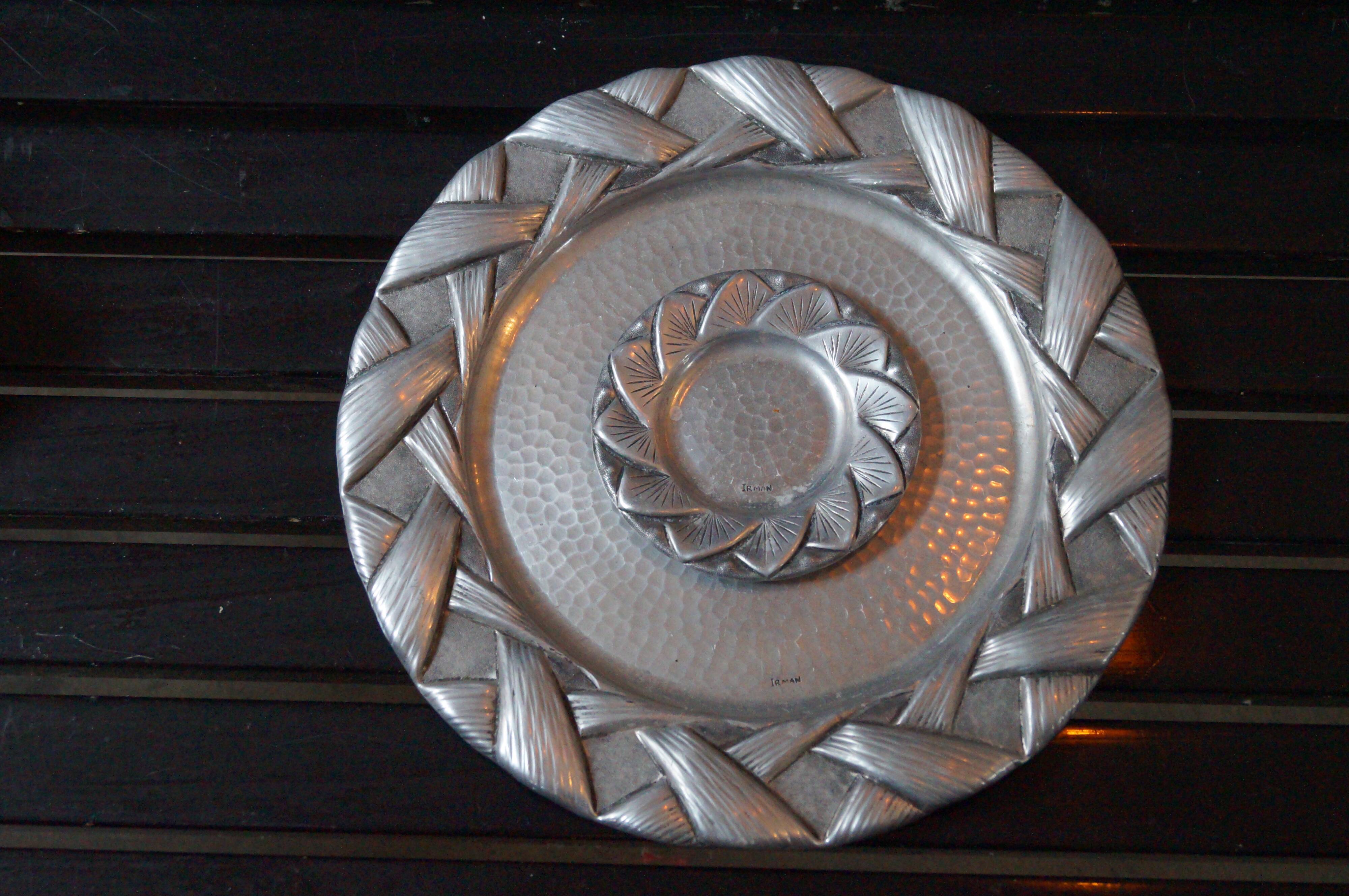 Paire de plateaux art-déco 1930