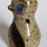 Candlestick "nice" ceramic potter vintage enamelled sandstone