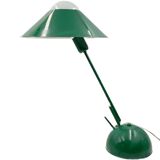 Space Age green table lamp, Italy 1970s