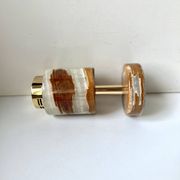 Briquet de table en marbre onyx vintage SAROME Japon