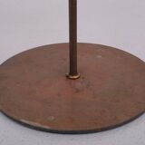 Scandinavian Brass standing candle stick 1960s