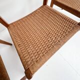 Set of 4 chairs by Niels Otto Moller, 1950s