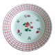 1 vintage Digoin Sarreguemines Rosa pattern dinner plate 221234