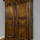 Very important Lyonnais wardrobe from the Louis XV period in solid walnut / height 295 cm