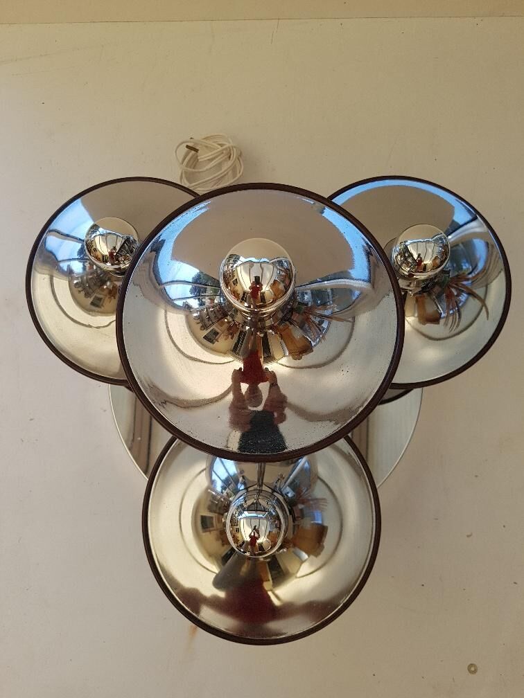 Ceiling light seventies saucer shape