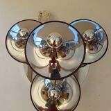 Ceiling light seventies saucer shape