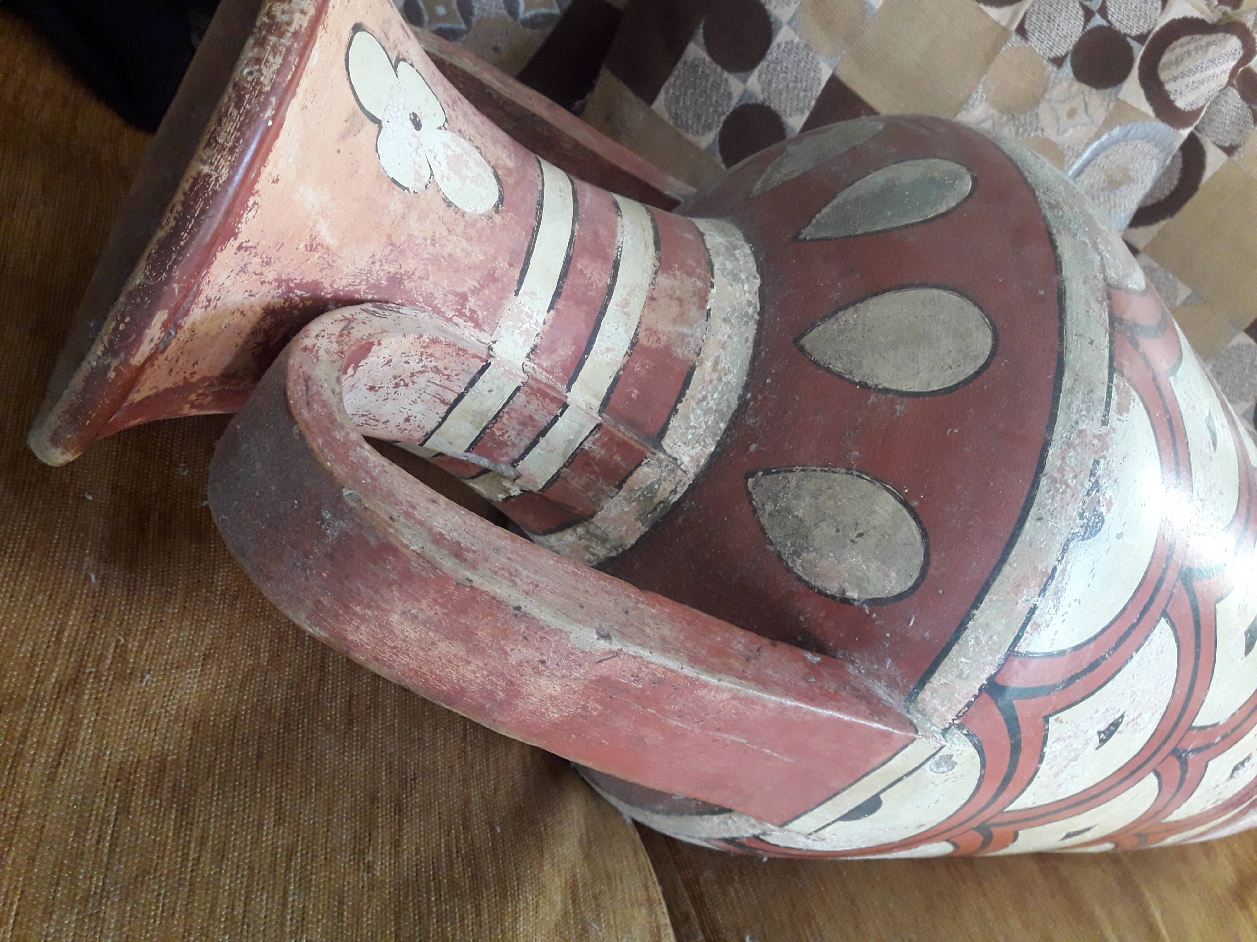 Large ancient amphora Nabeul Tunisia – handmade ceramics – 78 cm