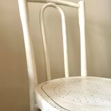 White beech bistro chair