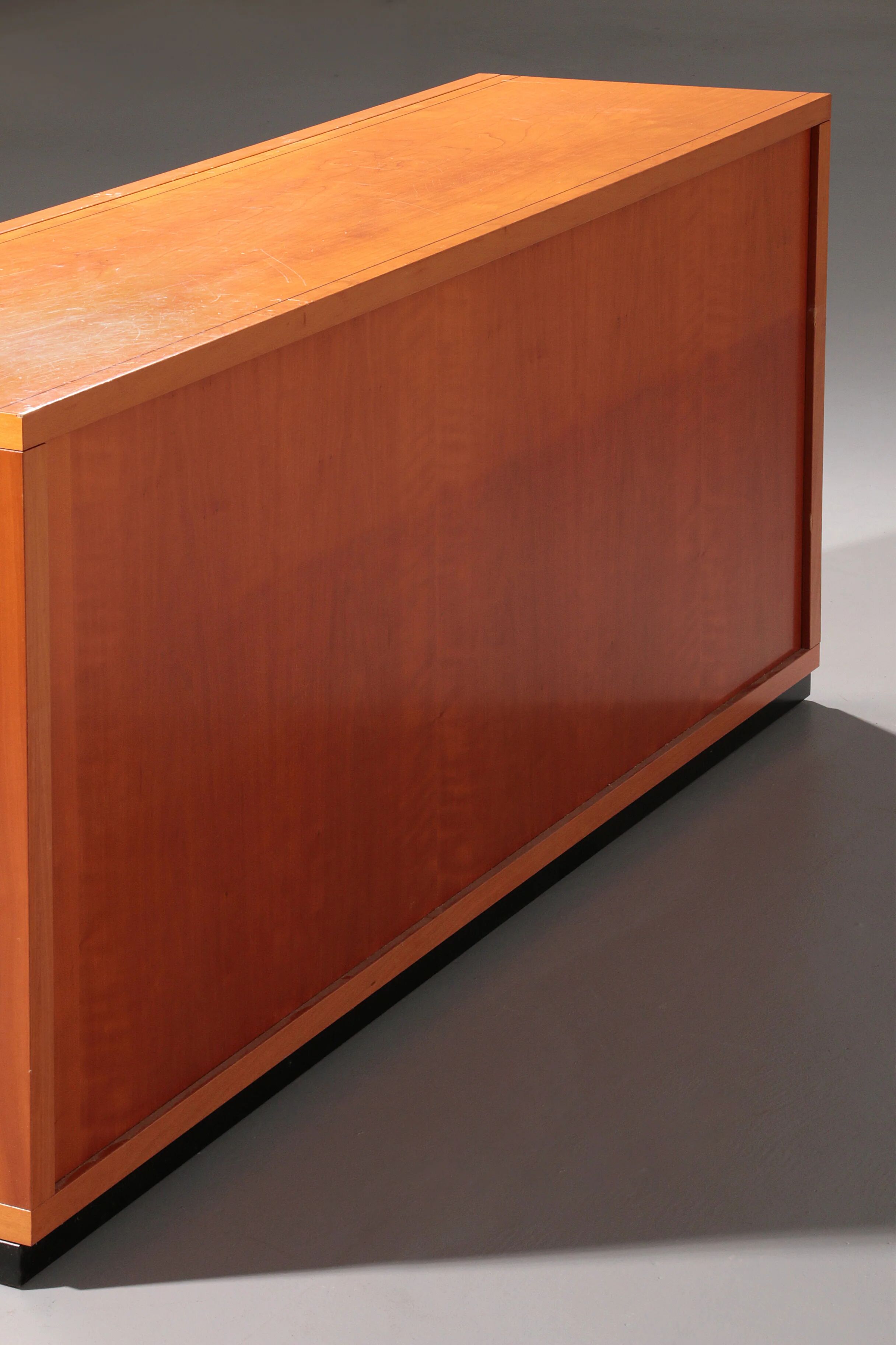 Brutalist Italian sideboard by Caccia alla Volpe for Linea Arredo