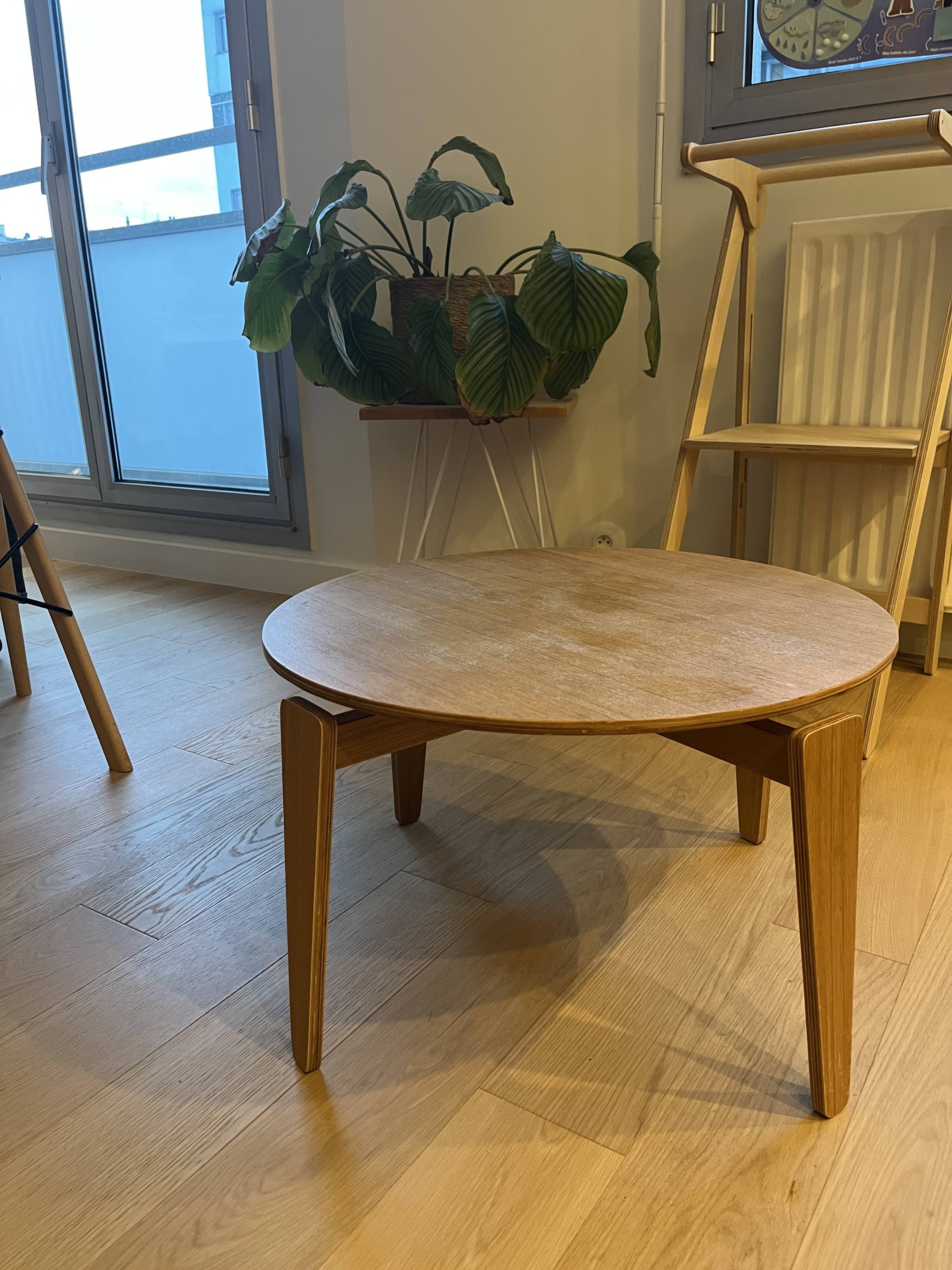 Table basse scandinave