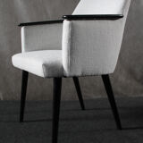 A pair of armchairs, 70s.