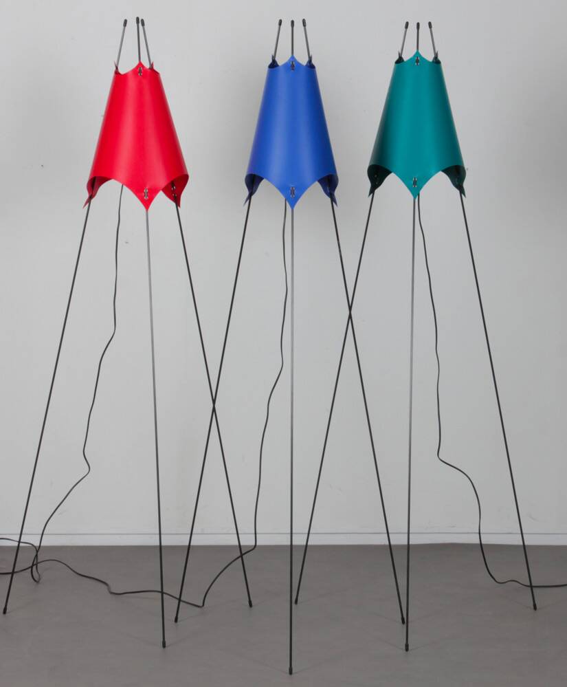 Lampadaire Dahu par Jérôme Lart, vers 1990