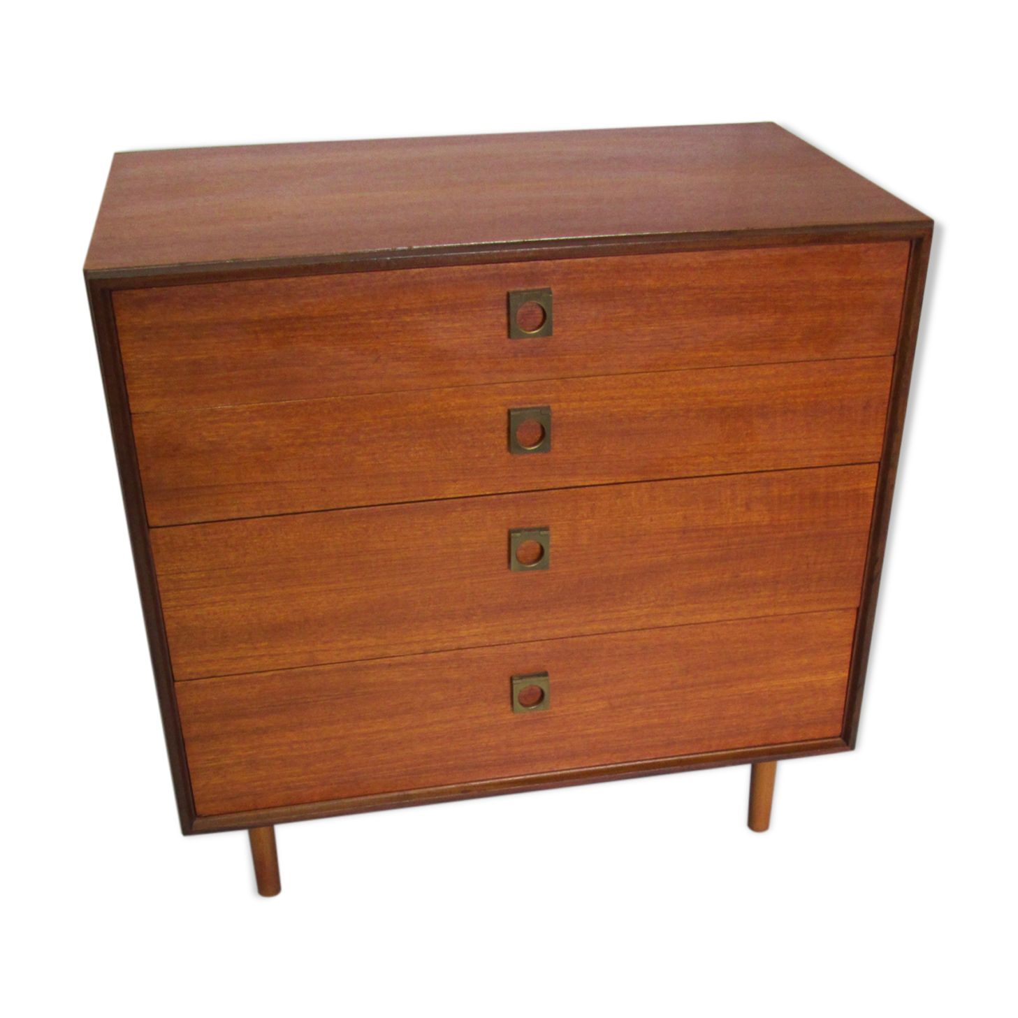 Vintage teak chest of drawers