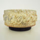 vintage amber glass ceilling