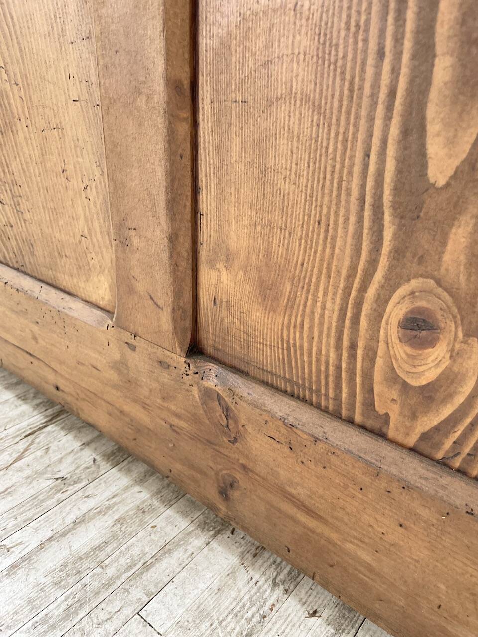 Oak and pine counter 1950