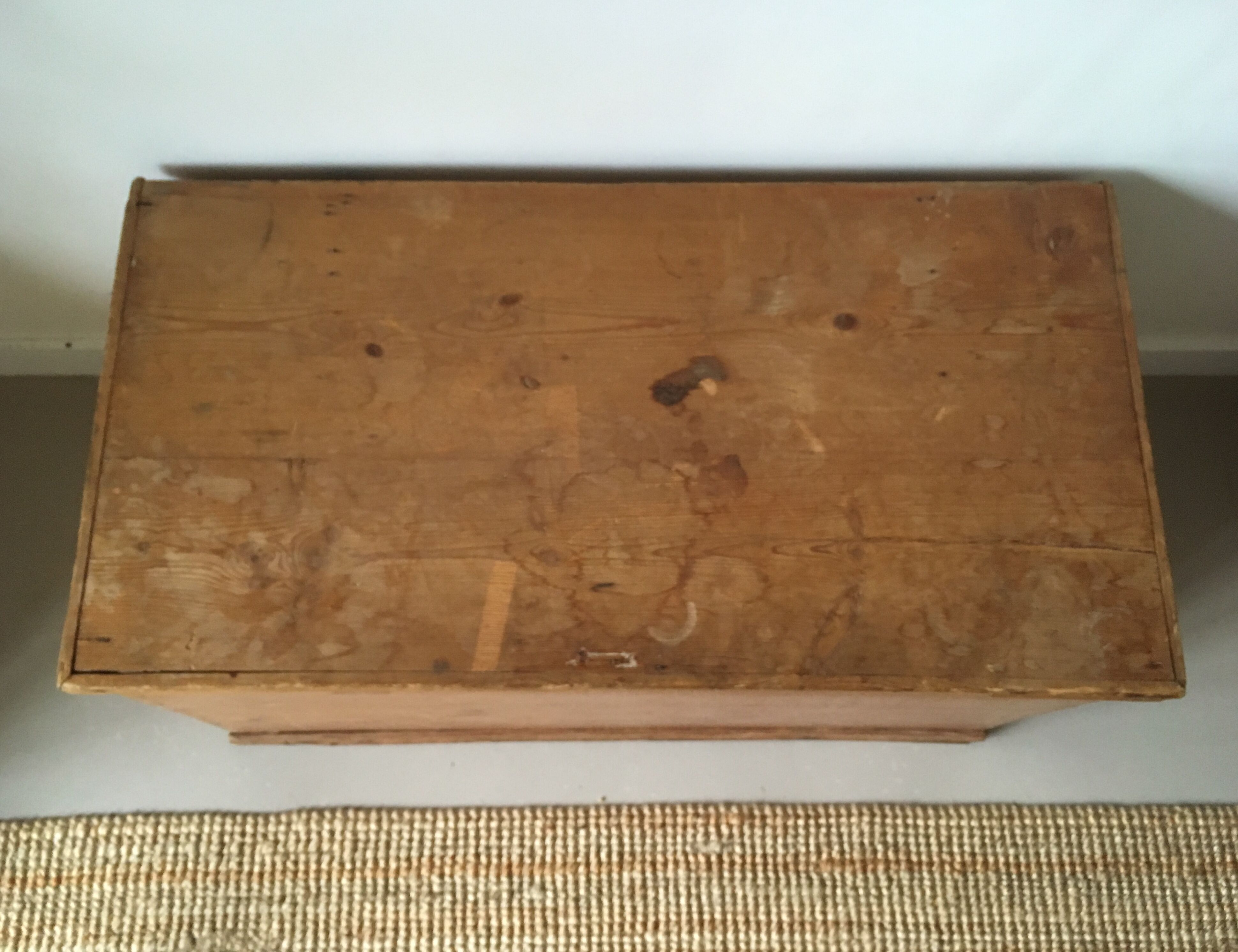 Old pine box
