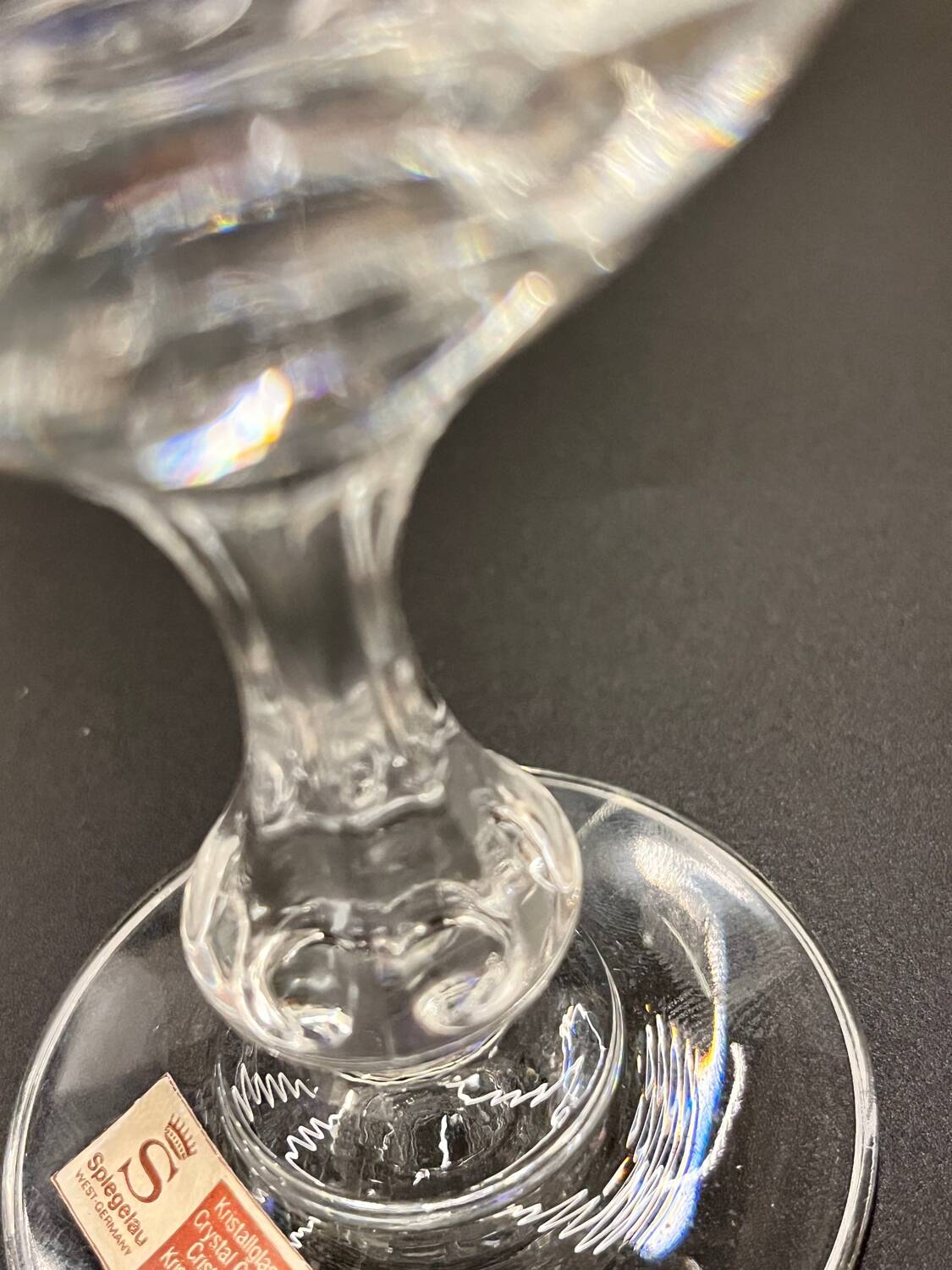 6 verres cristal Speigelau