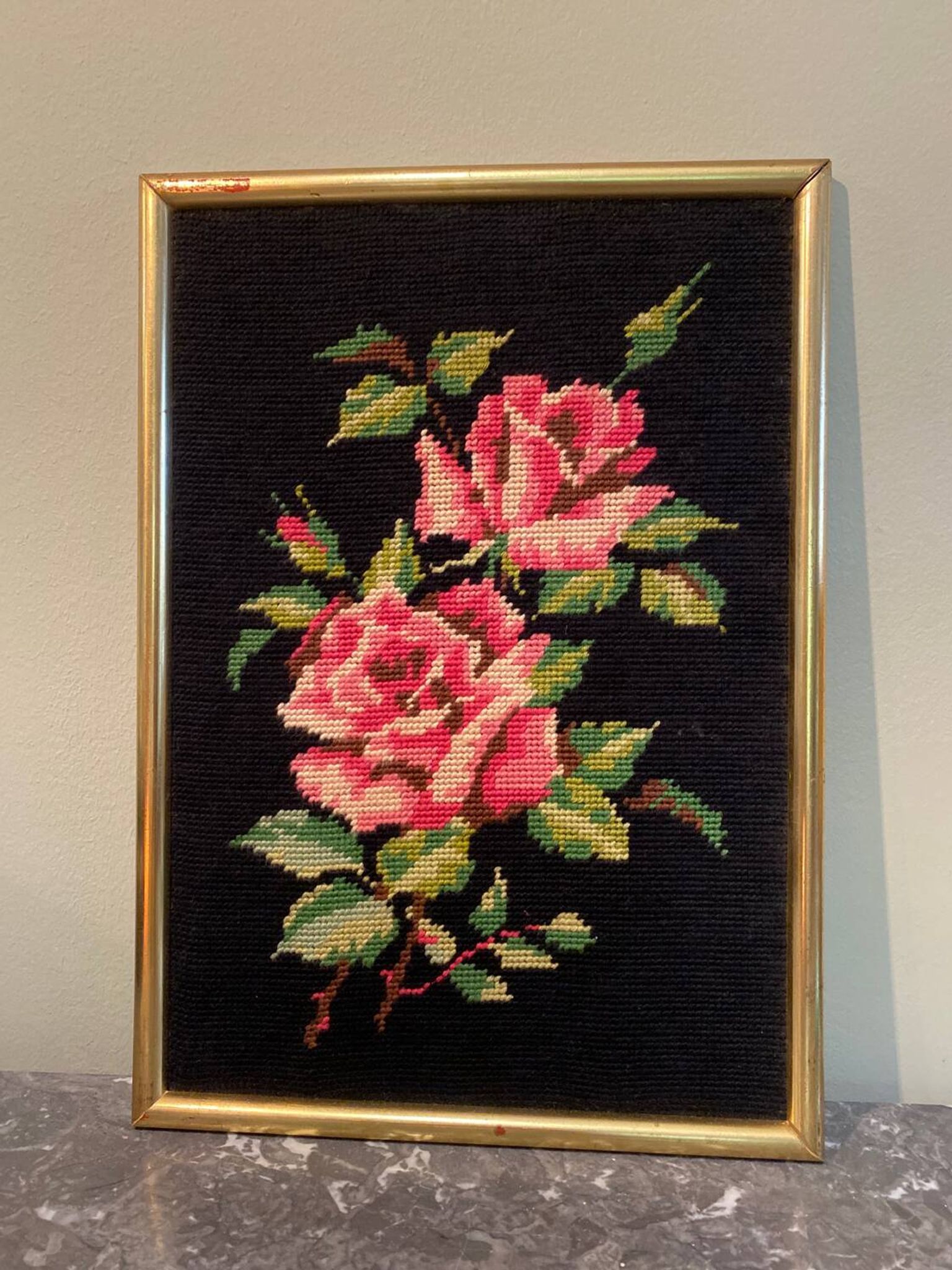 Tapisserie décoration rose