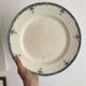 Longwy iron earth round dish, Marceau model