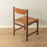 Dining chairs from the 1970s with original seagrass weave (set of 2)
