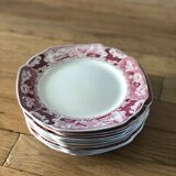 Old victoria dessert plates