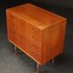 Commode en teck, années 1960