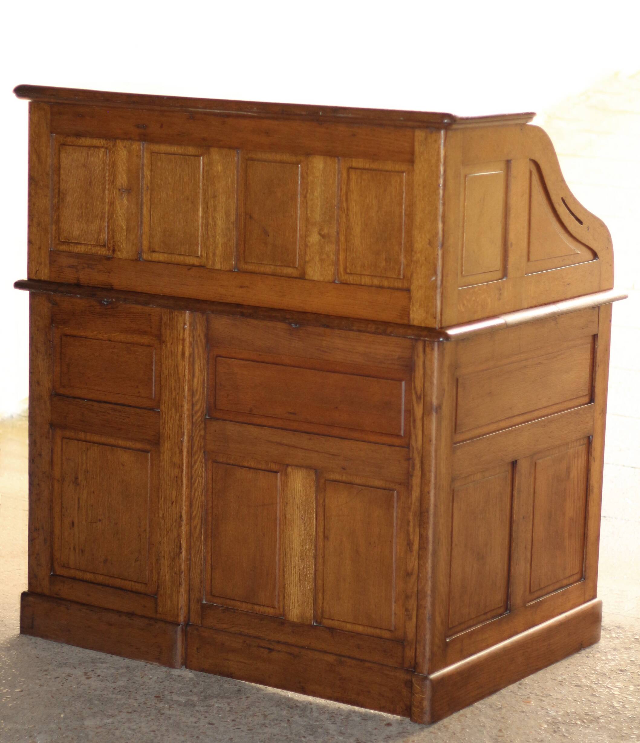 Rare: sublime american cosmos desk. around 1900