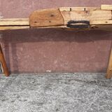 Folk art bench