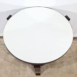 Mahogany pedestal table, Art Deco style – 1959